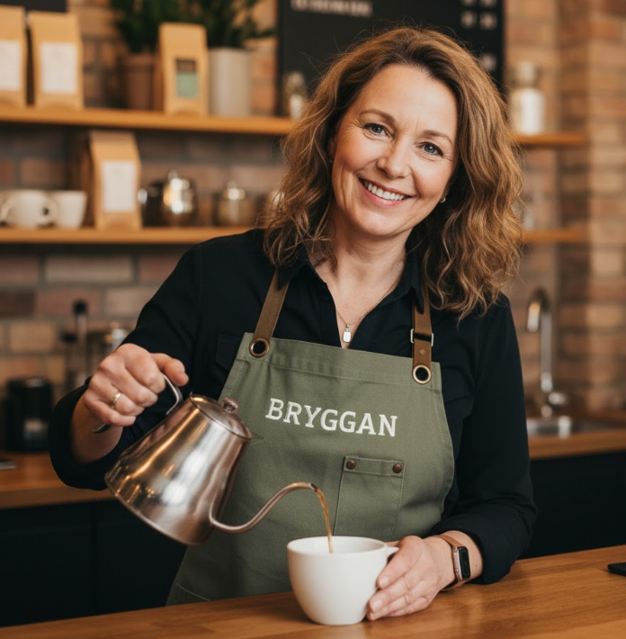 Sofia Lindqvist - Grundare av Kafé Bryggan